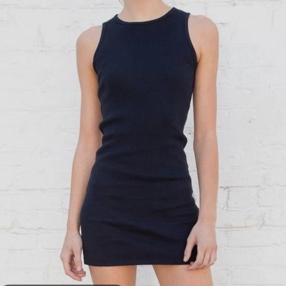Brandy Melville Navy Blue Holly Dress